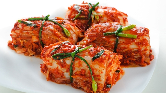 Kim chi- món ăn truyền thống của người Hàn Quốc