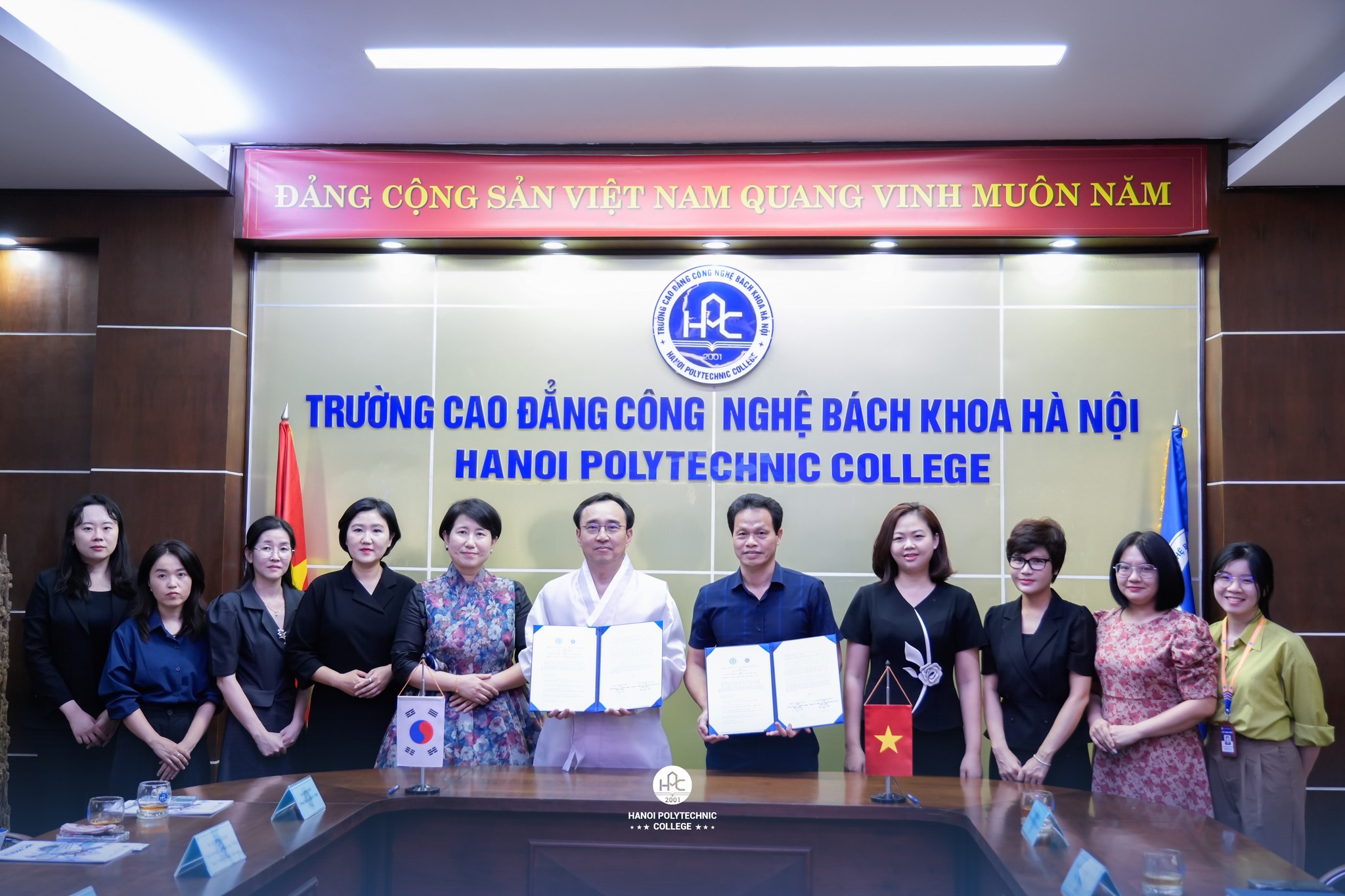 Lễ ký kết MOU giữa HPC và Catholic Sangji