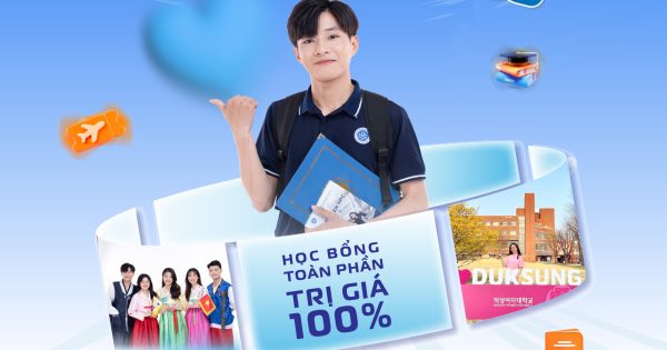 Học bổng toàn phần du học Hàn Quốc